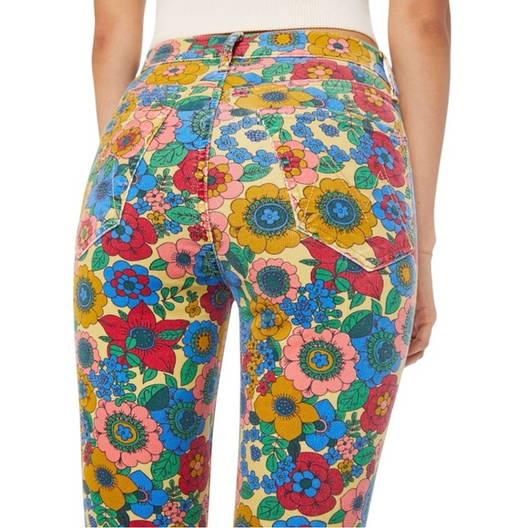 MOTHER Denim - MOTHER Track & Flower Fields Flare Jeans – NWT – Size 27